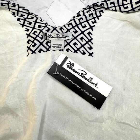 NWT Florence Broadhurst Japanese Crane Print Kimono Cover Up Beautiful Collector - Picture 3 of 6